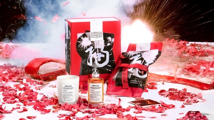 Neo-traditions and mindfulness are trends that will lead beauty brand collaborations. [Maison Margiela Fragrances]