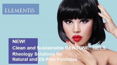 Elementis:  NEW Clean and Natural BENTONE GELS