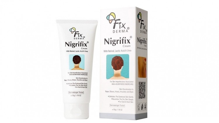 Fixderma has revealed that its top product is a cream that treats acanthosis nigricans. [Fixderma]