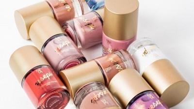 The Resepi nail polish range utilises novel, water-based formulation that makes it easy to peel. [NITA Cosmetics]