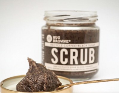 Hug Browne's body scrub made from upcycled coffee grounds ©Hug Browne