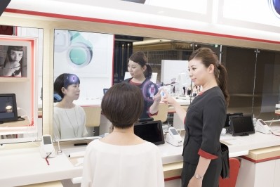 Shiseido in-store beauty advice