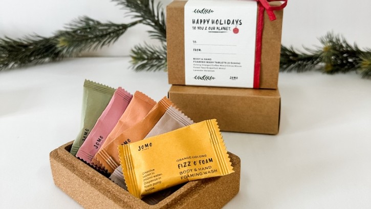 JOMO Studio has added four new scents to its body and hand foaming wash tablets range. ©JOMO Studio